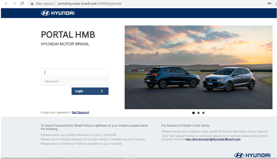 Acesso ao Holerite: portal ESS - 2023 - Hyundai